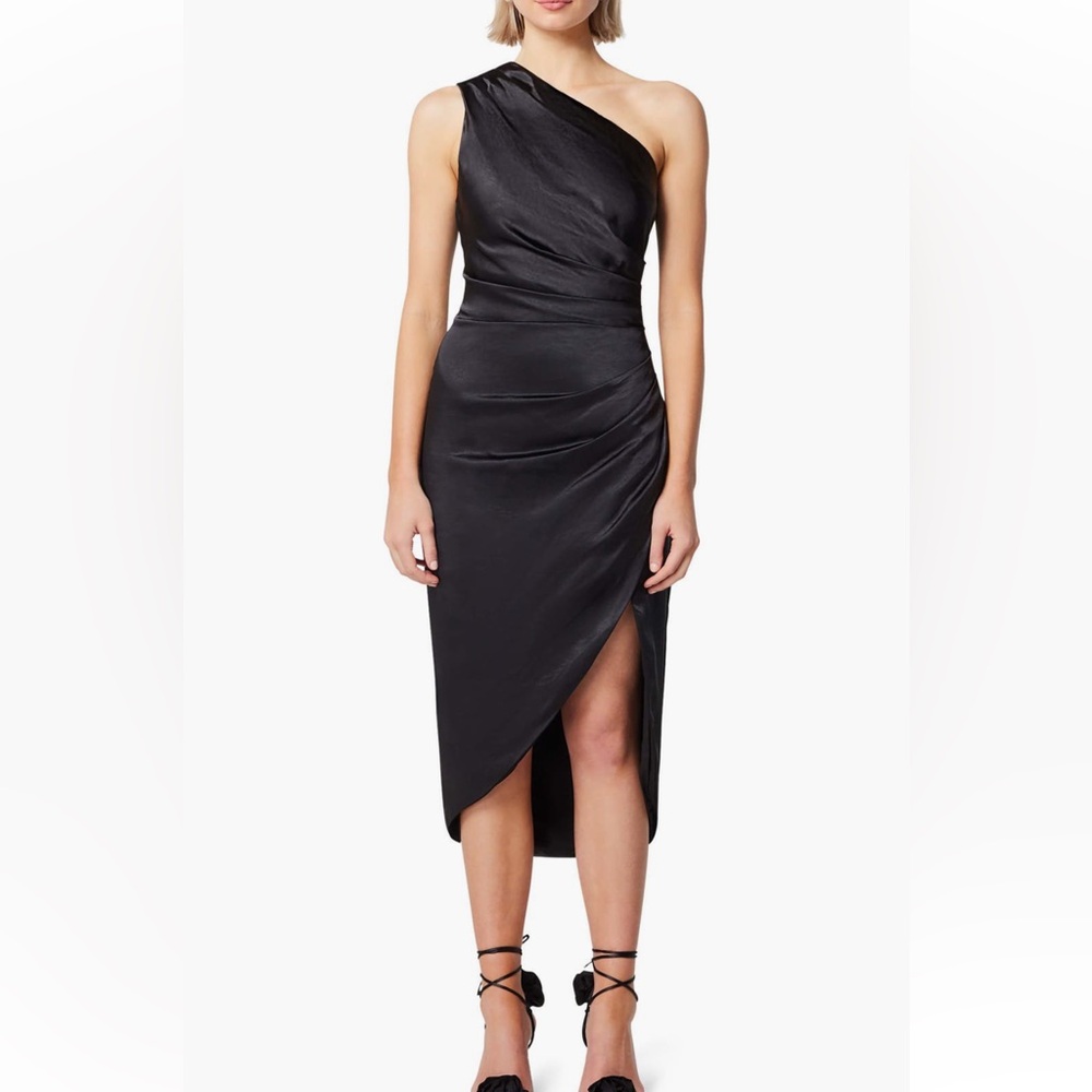 Elliat Cassini one shoulder dress